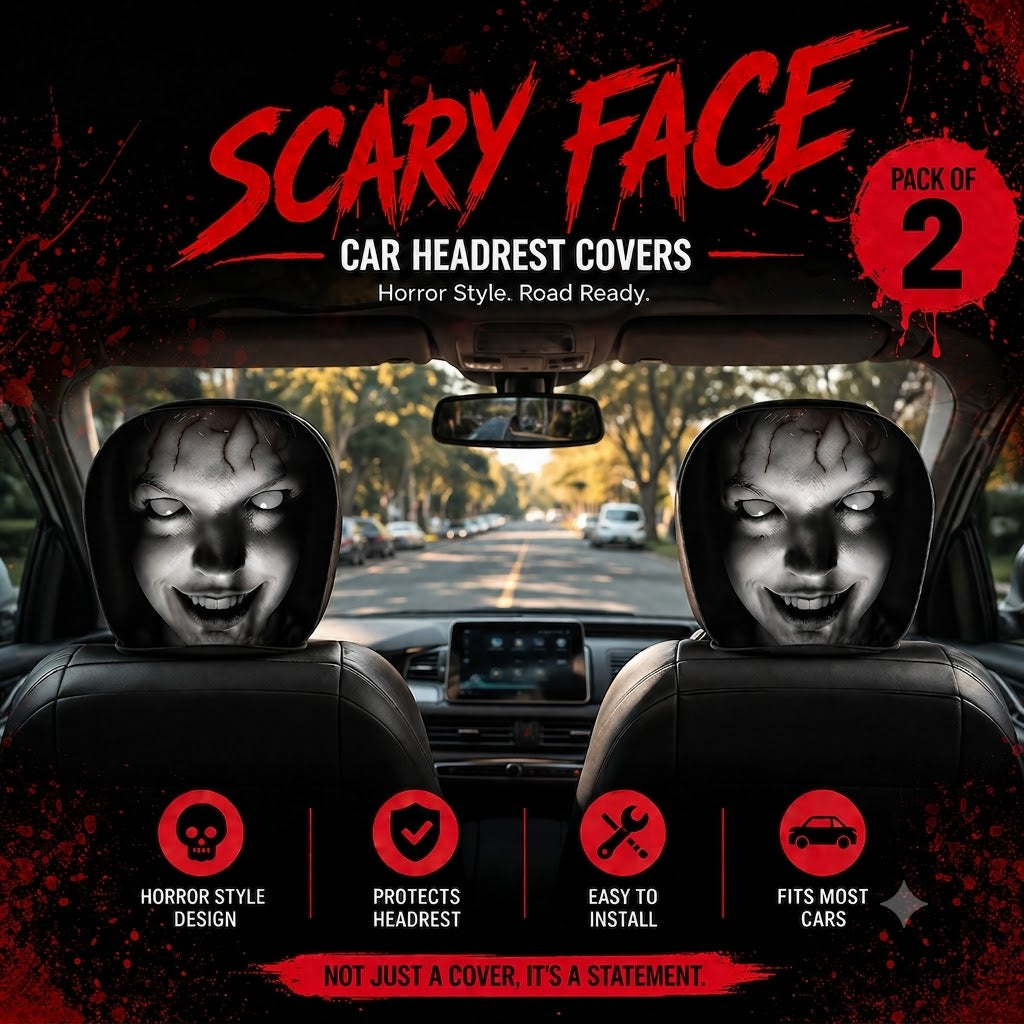 Secure Fit Ghost Face Car Cover
